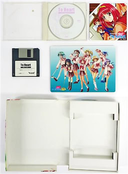 To Heart - First Press Edition - pkgcontent
