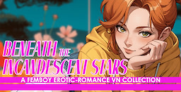 Beneath the Incandescent Stars: A Femboy Erotic-Romance VN Collection