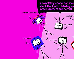 a completely normal dating simulation that is definitely completely sweet, innocent and normal - dig