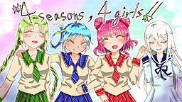 4 seasons , 4 girls !!