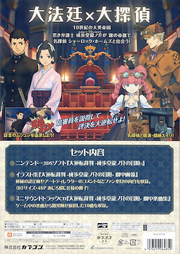 Dai Gyakuten Saiban -Naruhodou Ryuunosuke no Bouken- Special Binding Edition - pkgback