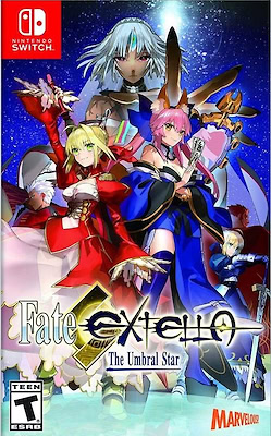 Fate/Extella: The Umbral Star - NA Package Edition - pkgfront