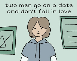 two men go on a date and don't fall in love