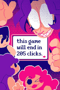 this game will end in 205 clicks.