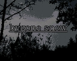 bygone snow