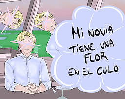 Mi novia tiene una flor en el culo