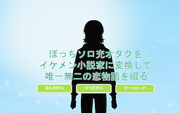 ぼっちソロ充オタクをイケメン小説家に変換して唯一無二の恋物語を綴る