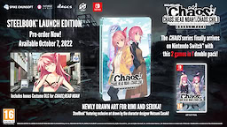 CHAOS;HEAD NOAH / CHAOS;CHILD DOUBLE PACK - SteelBook Launch Edition - EU Version - pkgcontent