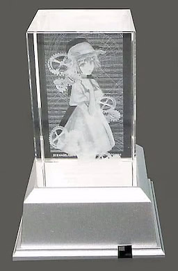 STEINS;GATE 0 - 3D Crystal Set Ebiten Limited Edition - pkgcontent