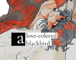 a love colored blackbird