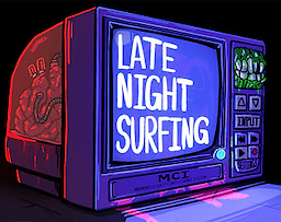Late Night Surfing