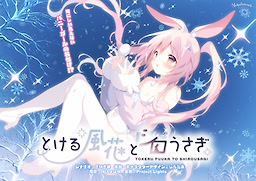 とける風花とシロうさぎ