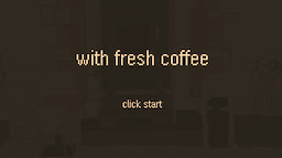 with fresh coffee - dig