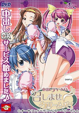 Nakadashi Teatime ~Meshimase Cream Pie~ DVDPG - pkgfront