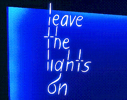 leave the lights on