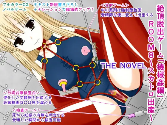 Zecchou Dasshutsu Game "Kikaikan Hen" ROOM 8 ~Scatoro Shussan~ THE NOVEL
