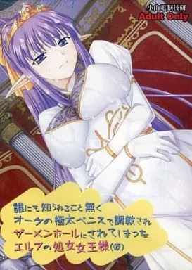 Dare ni mo Shirareru Koto Naku Orc no Gokubuto Penis de Choukyou Sare Semen Hole ni Sarete Shimatta Elf no Shojo Joou-sama (Kari)