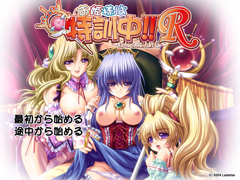 Ohime-sama wa Tokkun Chuu!! ~Seinaru Mahou Shugyou~ screenshot 1
