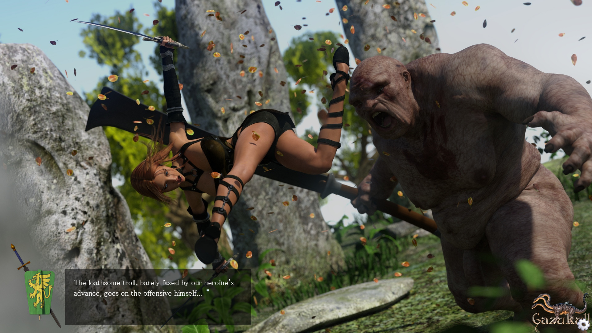 The Chronicles of Gazukull: The Anal Forest screenshot 1