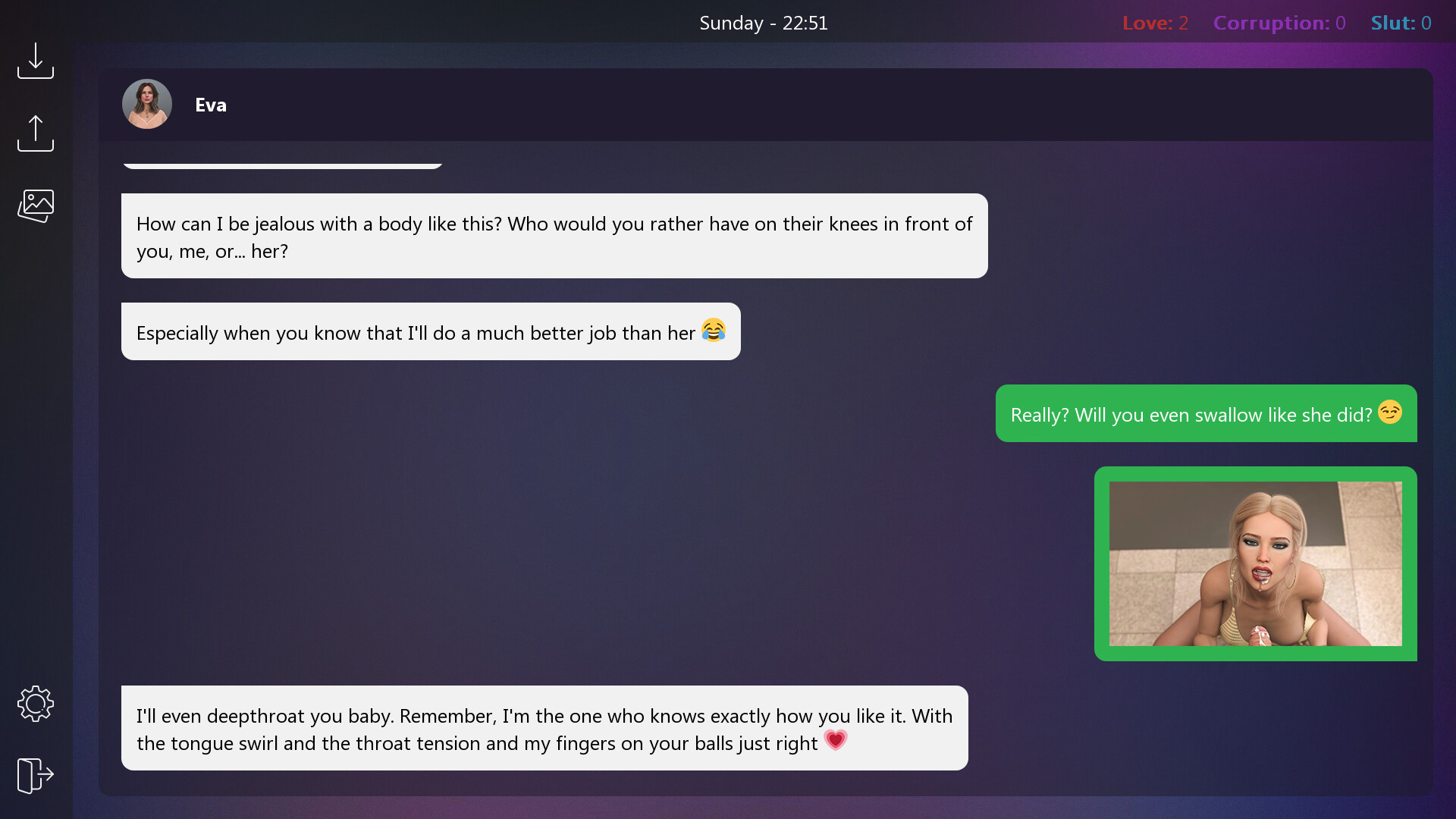 Dirty Texts: Are You Sure? screenshot 5