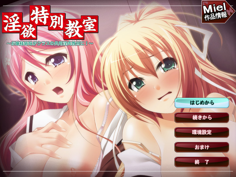 In'yoku Tokubetsu Kyoushitsu ~Ojou-sama Shimai ga Class no Kyouyou Inniku Kyouzai ni!~ screenshot 1